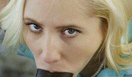 Толстый ствол не лезет в ротик